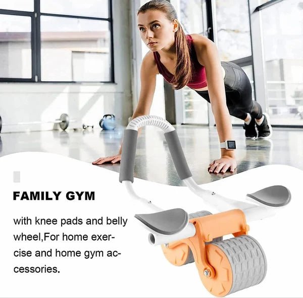 2 - in - 1 Abs Roller Wheel for Workouts - MARRIABEE