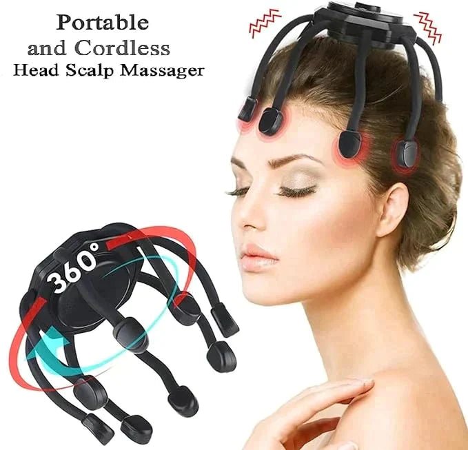 360° Ultra Head Massager - MARRIABEE