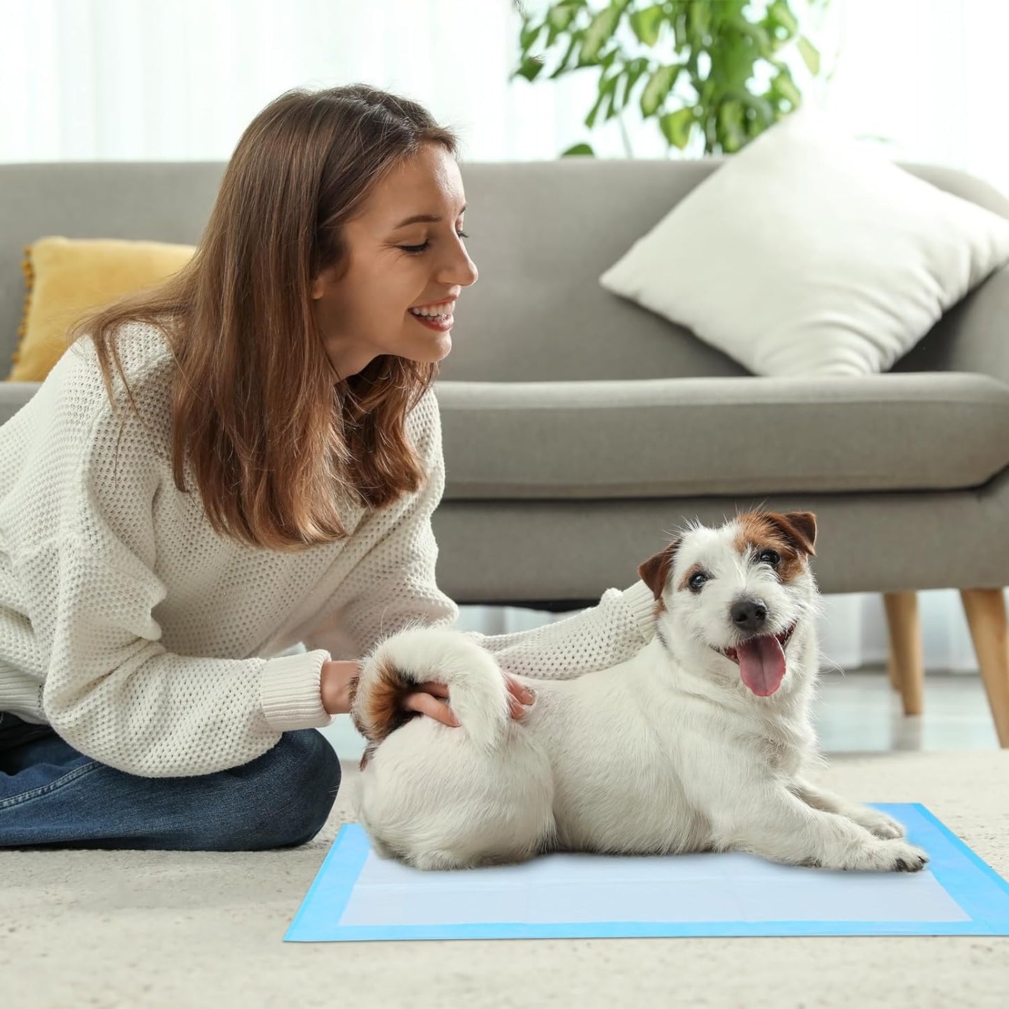 Disposable Absorbent Quick Drying Leak - Proof Pee Pads, Housebreaking Pet Pad,Disposable Training Pads For Pets,Puppy Pads For Potty Training For Pets - MARRIABEE