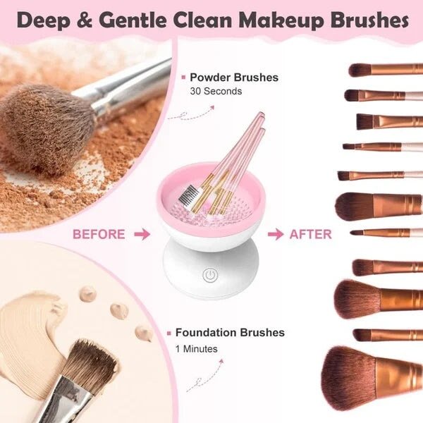 Electric Makeup Brush Cleaner Machine - MARRIABEE